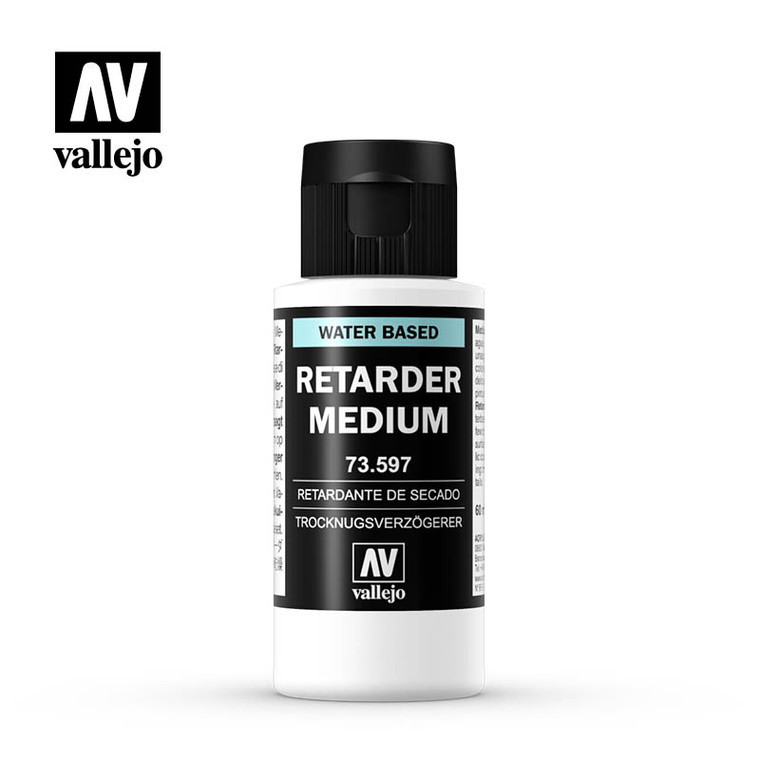 Vallejo Acrylic Paints - Acrylic Retarder 60ml 6pk - 73597