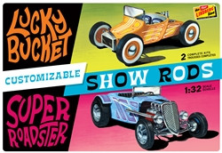 Lindberg Model Kits - Customizable Street Rod 2 kits 1:32 - 136