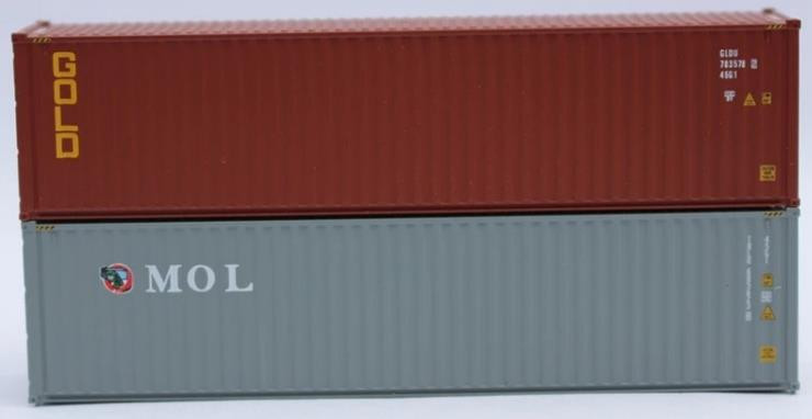 Jacksonville Terminal - N 40' HC Cont. Gold + MOL Mixed - 405804