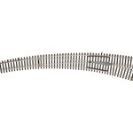 Atlas Model Railroad Co. - Ho C83 Curved Turnout Rh - 596
