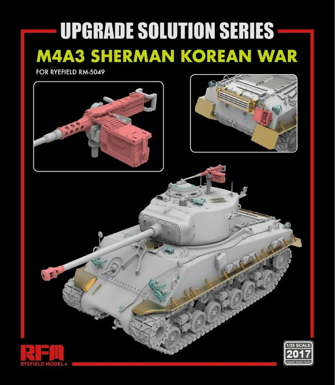 Ryefield Models - Upgrade Set M4A3 76W HVSS Sherman 1:35 - 2017