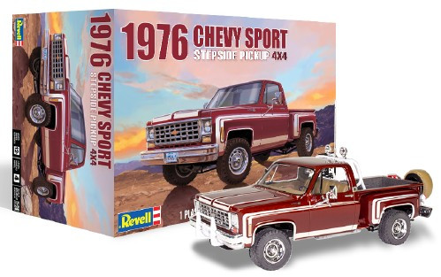 Revell Monogram - 76 Chevy Sport Stepside 1:24 - 4486