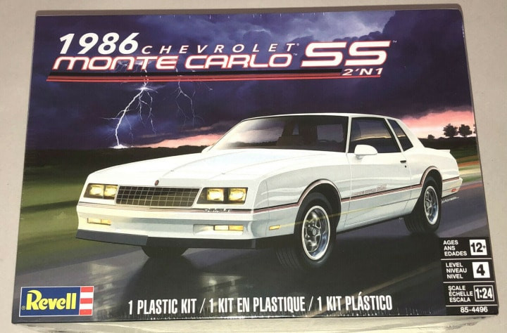 Revell Monogram - 86 Chevrolet Monte Carlo SS 1:24 - 4496