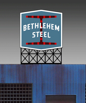 Miller Engineering - N Bethlehem Steel Billboard - 5282