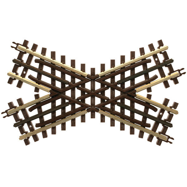 Atlas O Scale Trains - 3rail 45 DEGREE CROSSING - 6081