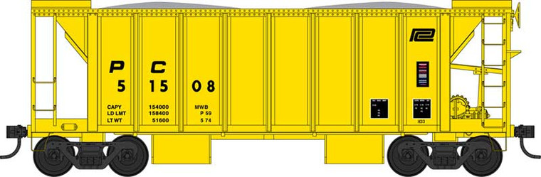 Bowser - Ho 70t 2-Bay Cvd Hopper PC 51573 - 42814