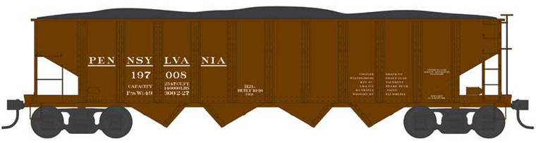 Bowser - Ho H21a Hopper PRR 197122 - 43035