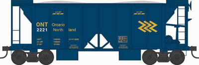 Bowser - Ho 70t 2Bay Ballast Hopper ON 2224 - 43120