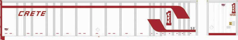 Bowser - Ho EL Highway Trailer Crete 10141 - 43287