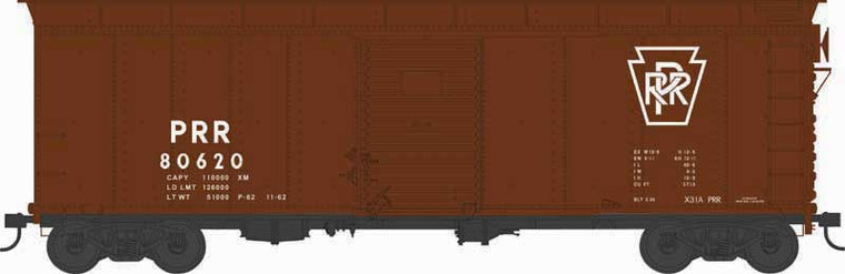 Bowser - Ho X31 Rd Roof Boxcar PRR 80620 - 43325