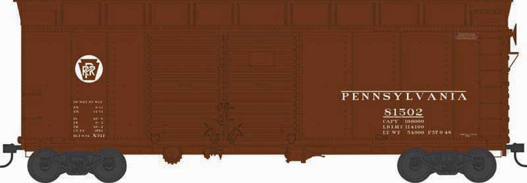 Bowser - Ho X31 Rd Roof Boxcar PRR 81582 - 43339
