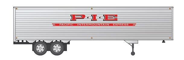 Rapido Trains - Ho 40'Fruehauf Flt-Side Vol Van PIE #3 - 403051
