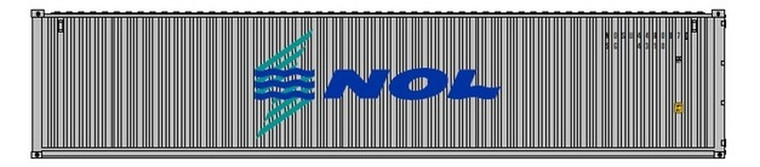 Jacksonville Terminal - N 40' Std CS Cont NOL Neptune Orient Lin - 405343