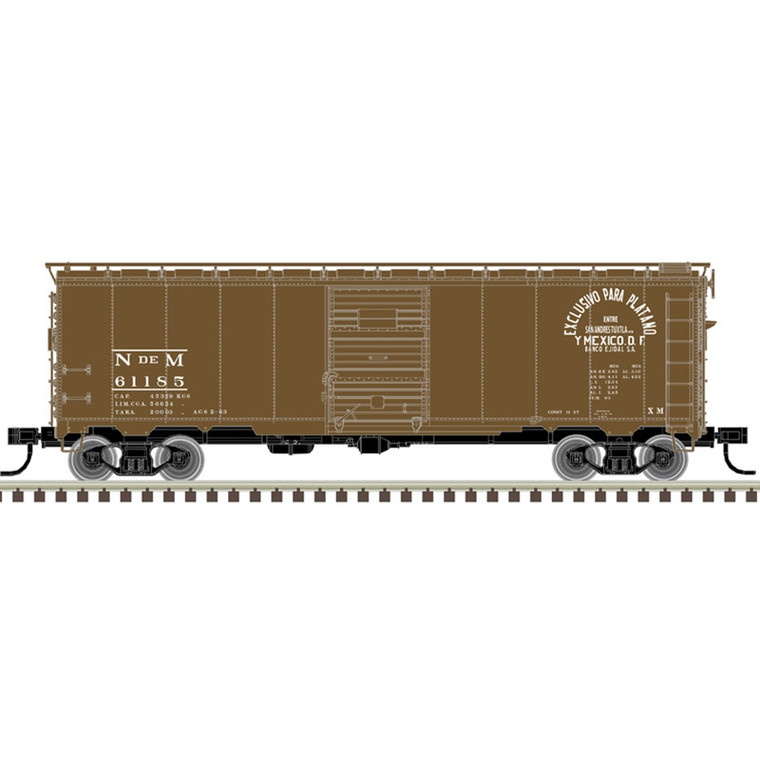 Atlas Model Railroad Co. - N 1932 ARA BOXCAR NdeM 61157 - 50006100