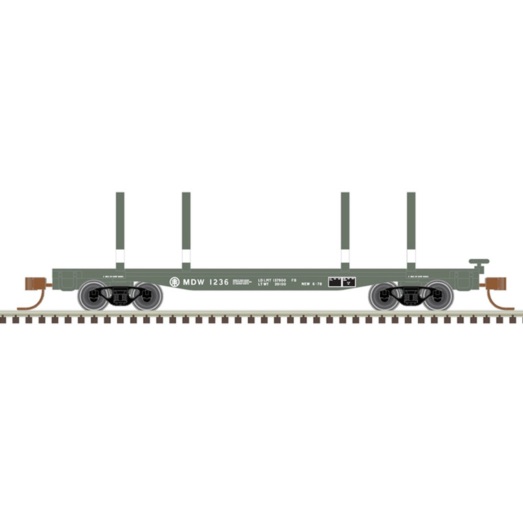 Atlas Model Railroad Co. - N 45'Logging Flat Car Boise 1265 - 50006270