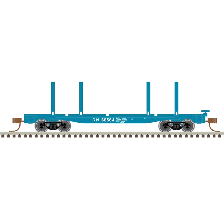 Atlas Model Railroad Co. - N 45'Logging Flat Car GN 68564 - 50006286