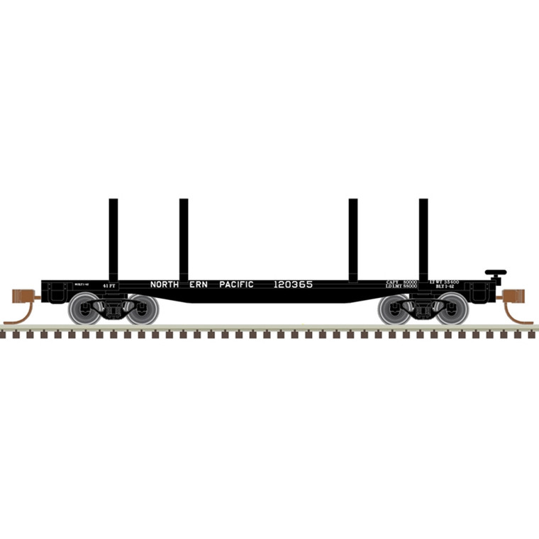 Atlas Model Railroad Co. - N 45'Logging Flat Car NP 120365 - 50006290