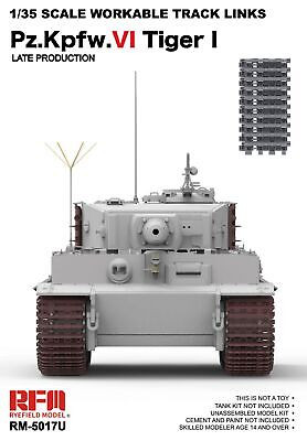 Ryefield Models - Workable Track Links Tiger I Late 1:35 - 5017U