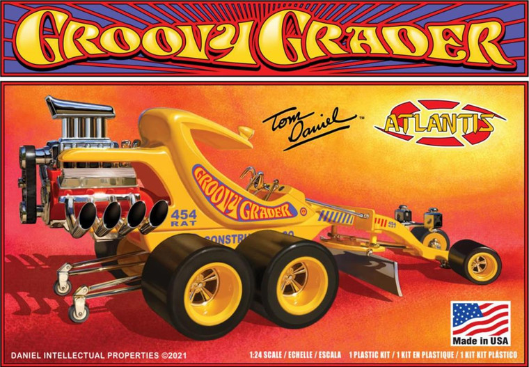 Atlantis Models - Groovy Grader Tom Daniel 1:24 - 5697