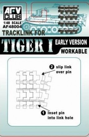 AFV Club - Tiger I Tracks Early 1:48 - AF48004