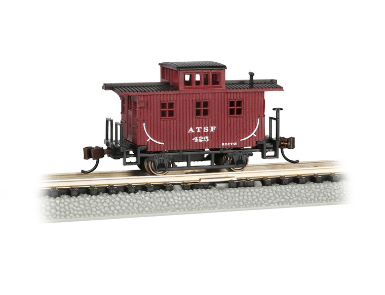 Bachmann - N Old Time Caboose Atsf - 15753