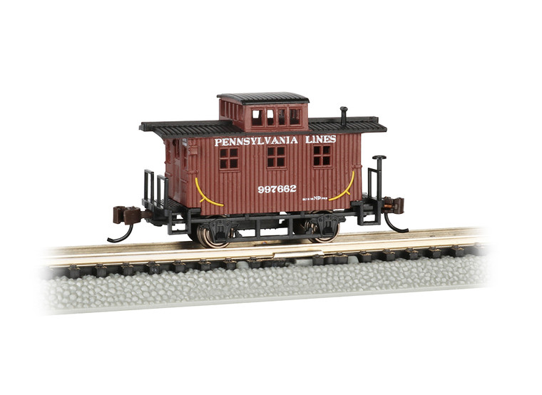 Bachmann - N Old Time Caboose Prr - 15754