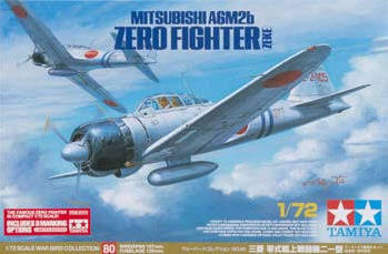 Tamiya Paint - Hobby Kits - A6M2b Zero Fighter Zeke 1:72 - 25170