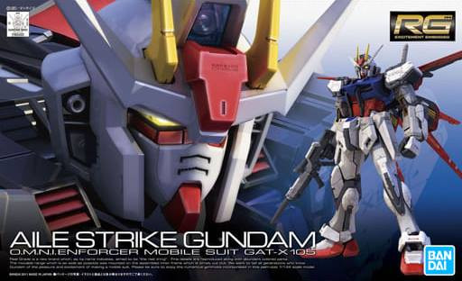 Bandai - Gundam Models - 3 Gat-X105 Aile Strike Gundam RG - 2125946