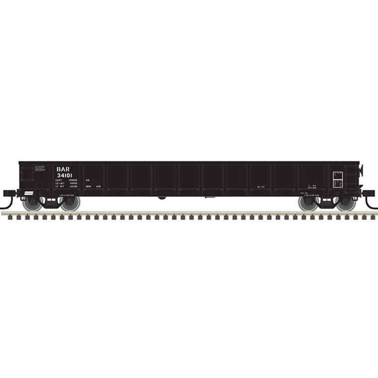 Atlas Trainman - Ho Evans 52'Gondola B&A 34108 - 20006855