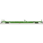 Atlas Model Railroad Co. - N 89'FLAT CAR BN 635609 - 50004434