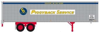 Trainworx - Ho Piggyback Trailer Piggyback Service - 80226-3