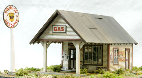 Banta Modelworks - Ho 1930'S Gas Station - 2109