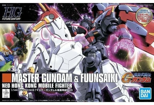 Bandai - Gundam Models - 128 Master Gundam & Fuunsaiki HGFC 1:144 - 2128370
