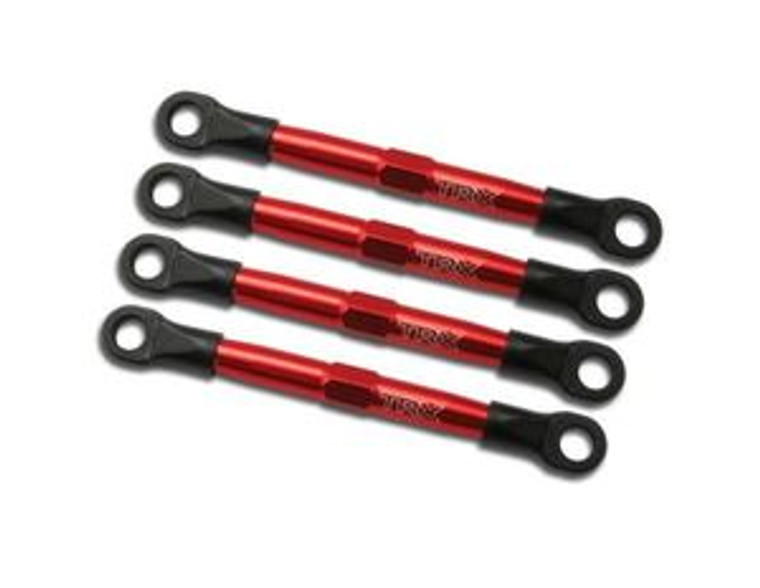 Traxxas R-C - Toe Links Aluminum Red AnodiZd - 7038X