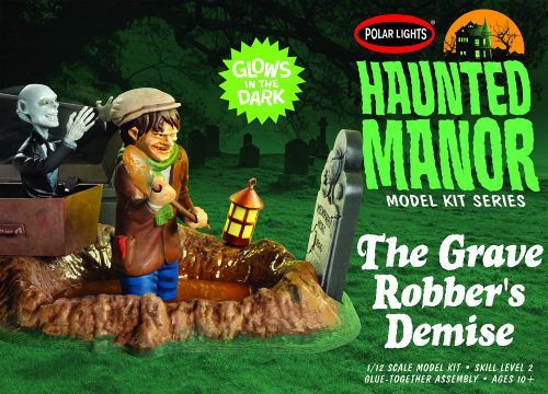 Polar Lights Hobby Kits - Haunted Manor The Grave Robbers Demise - 976