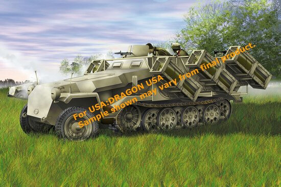 DML Military Kits - Sd.Kfz.251 Ausf.C Wurfman 1:72 - 7306