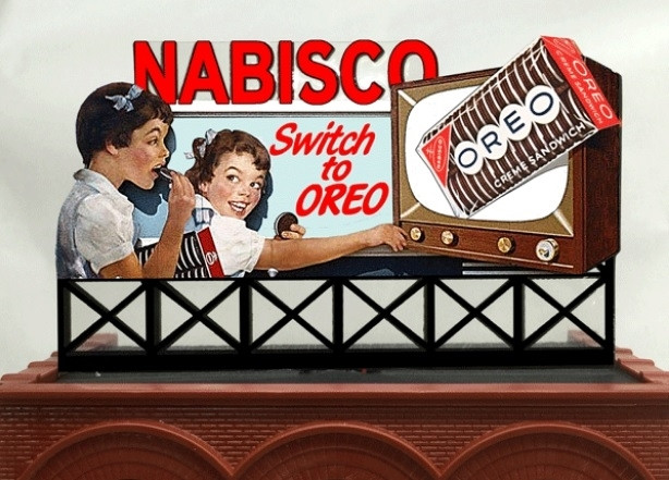 Miller Engineering - Ho/N Nabisco Billboard - 441752