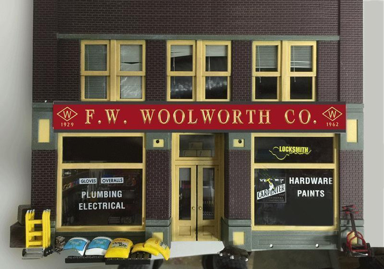 Miller Engineering - Ho/N F.W.Woolworth Sign - 442002