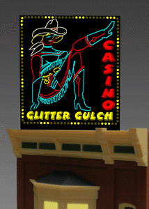 Miller Engineering - Ho/N Glitter Gulch Sm Ltd - 442602