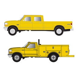Atlas Model Railroad Co. - N Ford F-250/F350 Yellow - 60000150