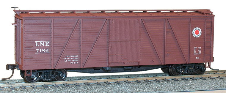 Accurail - Ho 40' 6pan Ss Wd Box L&Ne 2#S - 1225