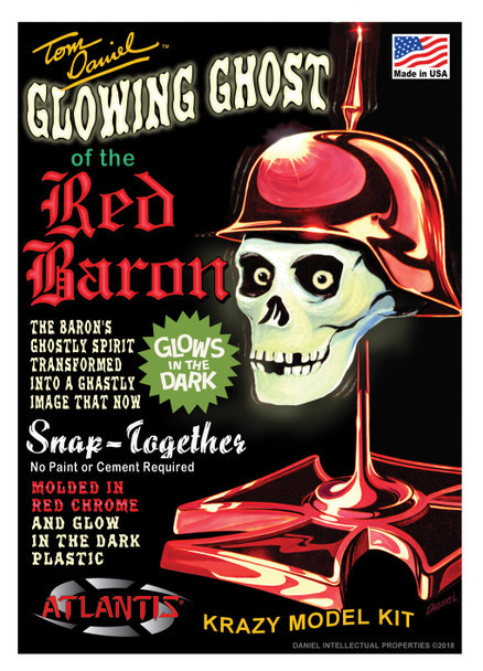 Atlantis Models - Ghost of The Red Baron Glo Edition 1:4 - 6742