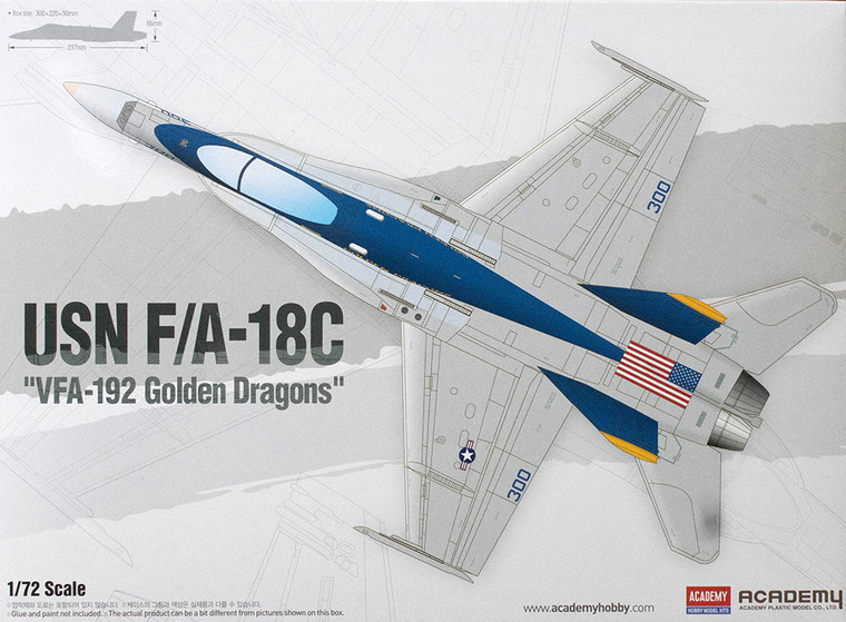 Academy Models - USN F/A-18C VFA-192 GD 1:72 - 12564