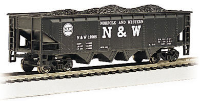 Bachmann - Ho 40' Qd Hopper N&W - 17642