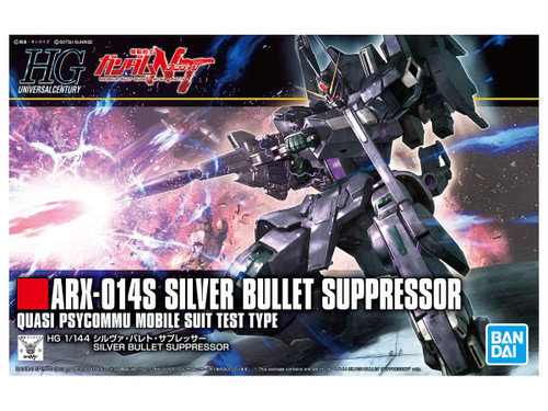 Bandai - Gundam Models - 225 Silver Bullet Suppresor HGUC 1:144 - 2471954