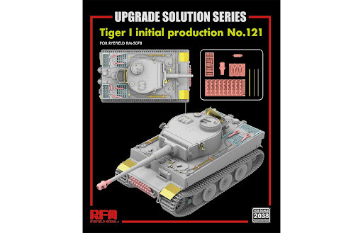 Ryefield Models - Upgrade Set for Tiger I Initial 1:35 - 2038