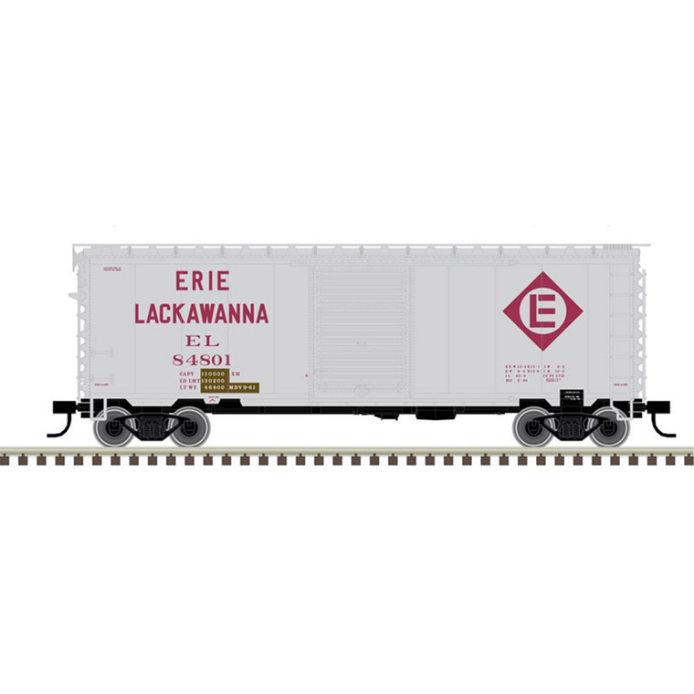 Atlas Model Railroad Co. - N 40'Ps-1 Boxcar ERIE 84801 - 50005776