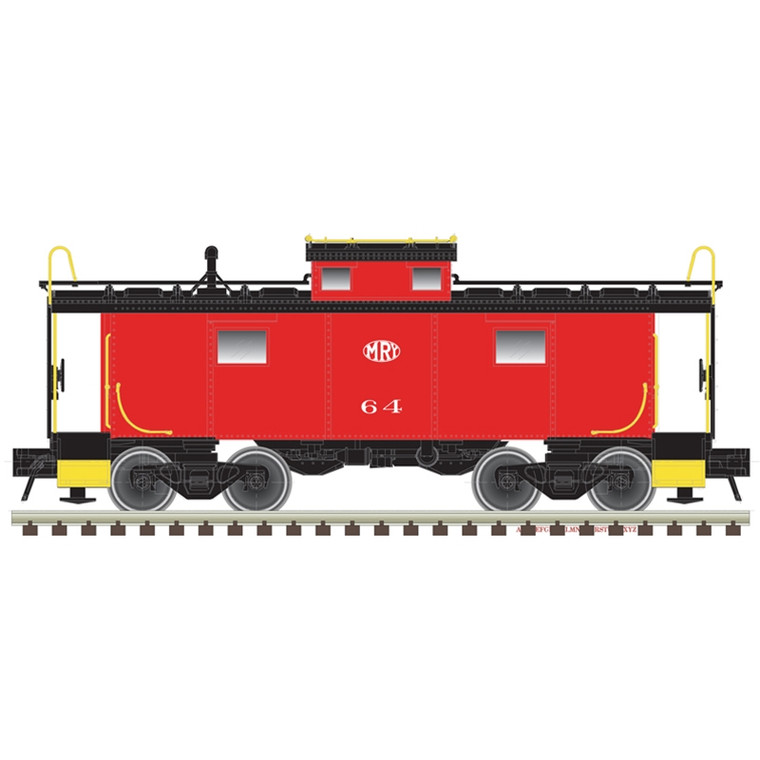 Atlas Model Railroad Co. - N Ne-6 Caboose Monongahela 71 - 50006318