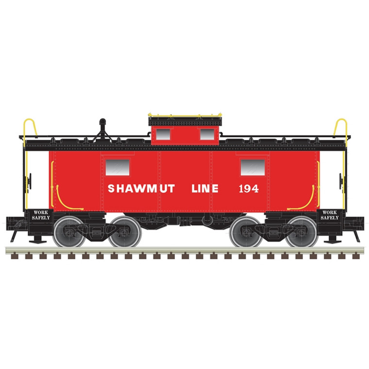Atlas Model Railroad Co. - N Ne-6 Caboose P&S 194 - 50006324