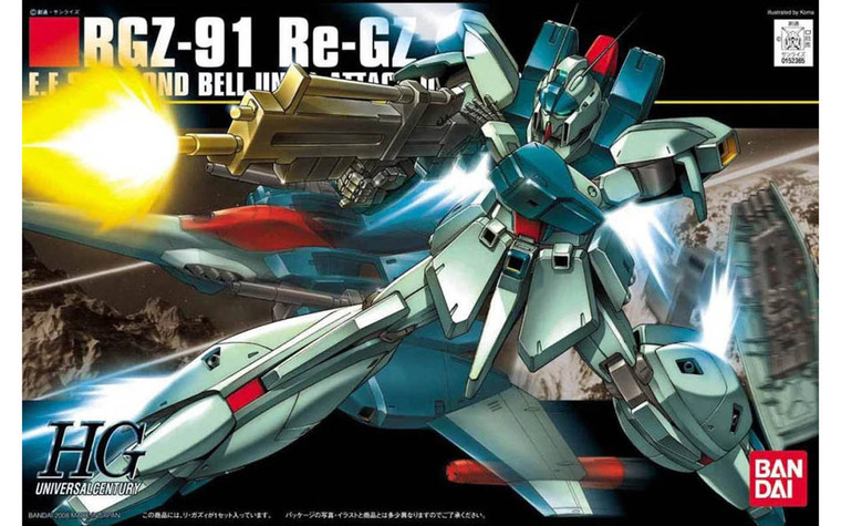 Bandai - Gundam Models - 85 Re-GZ Char's Counterattack HGUC - 2004936
